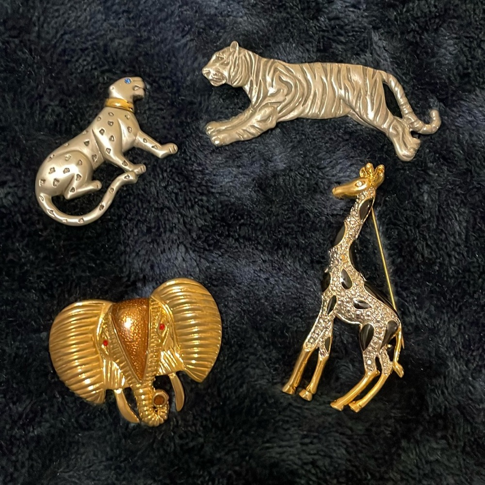Animal Brooches